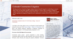 Desktop Screenshot of coloradoconstructionlitigation.com