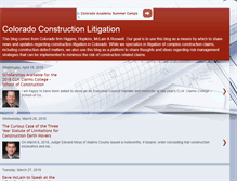 Tablet Screenshot of coloradoconstructionlitigation.com